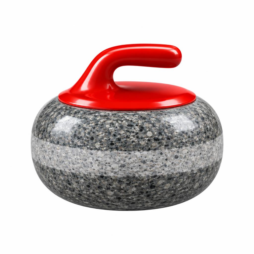 Curling rock app icon